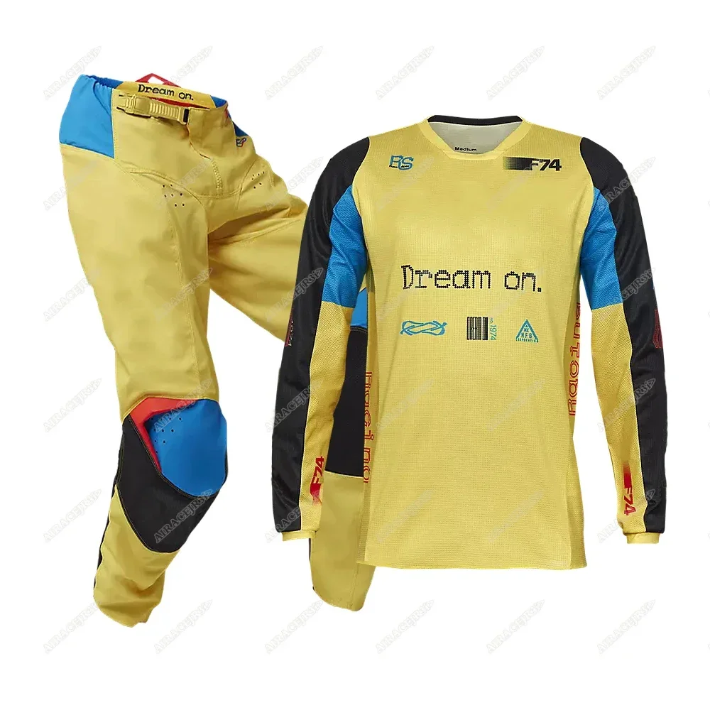 Mountain Biking Outfit - Kombinasyon Kıyafet Motokros Dağ Ekipmanı Seti