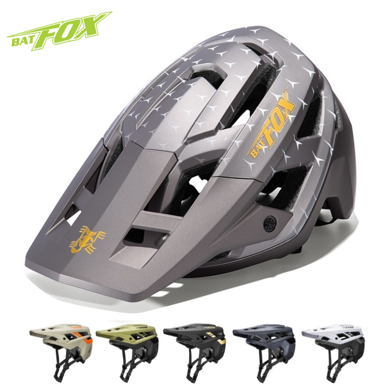 Mountain Biking Gear For Men - BATFOX Dağ Bisikleti Kaskı Sürme Speedframe