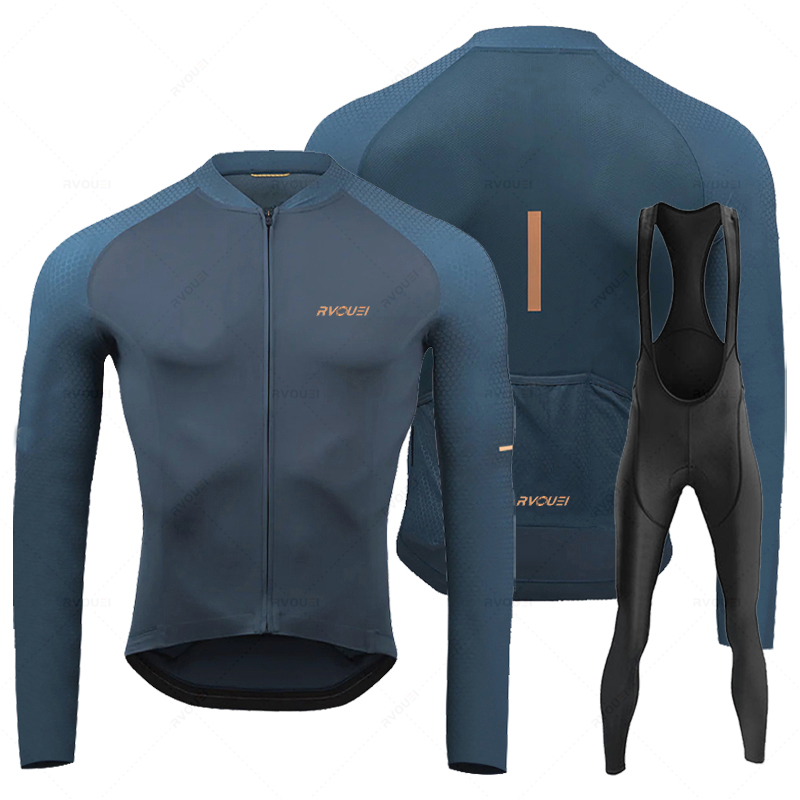 Mountain Biking Pants For Men - Rvouei Nefes Uzun Kollu Bisiklet Jersey