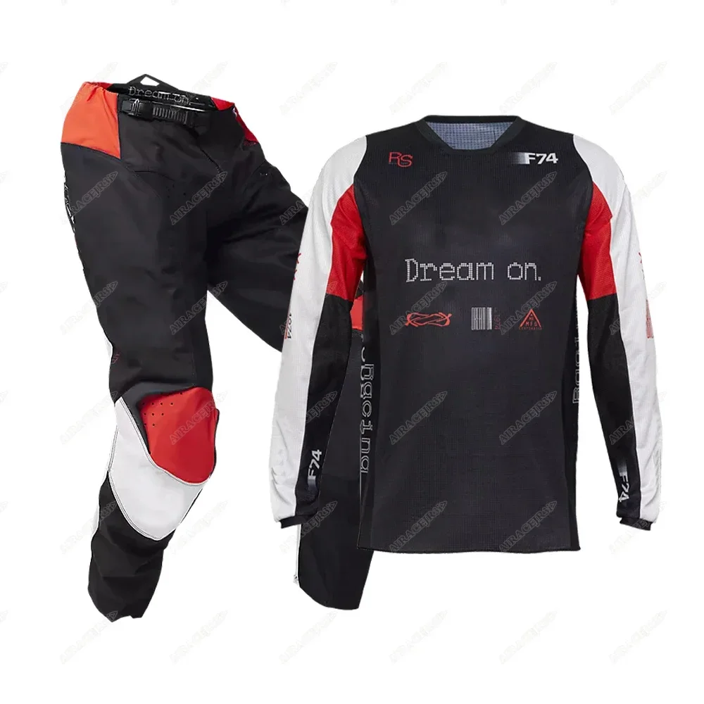 Mountain Biking Outfit - Yarış Özel Forması Pantolon Kombinasyonu Motokros