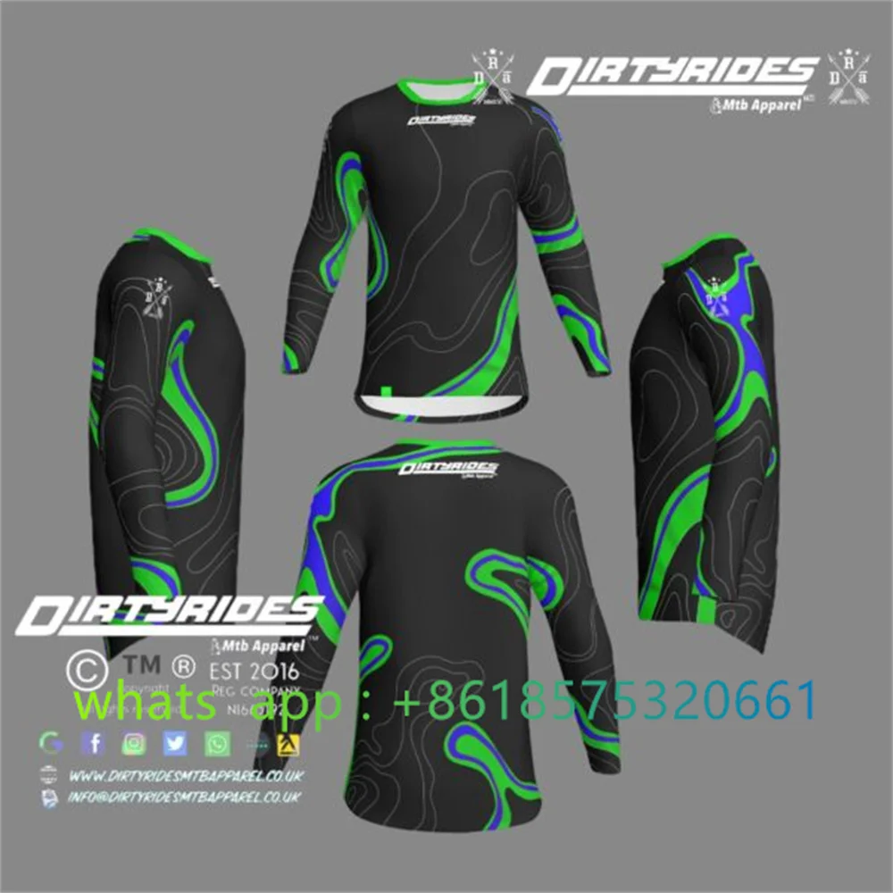 Enduro Moto Bisiklet Jersey Ko - Mountain Biking Gear For Men incelemesi ve fiyatı