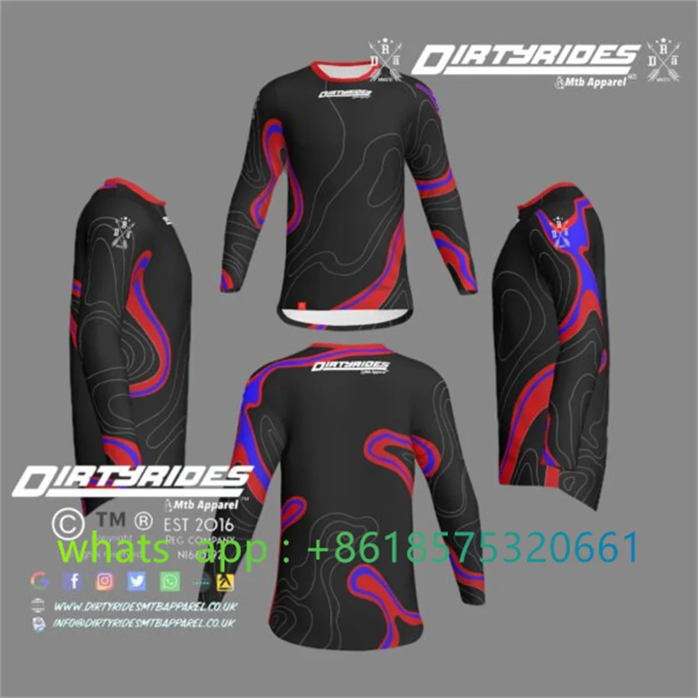 Enduro Moto Bisiklet Jersey Ko - Mountain Biking Gear For Men incelemesi ve fiyatı