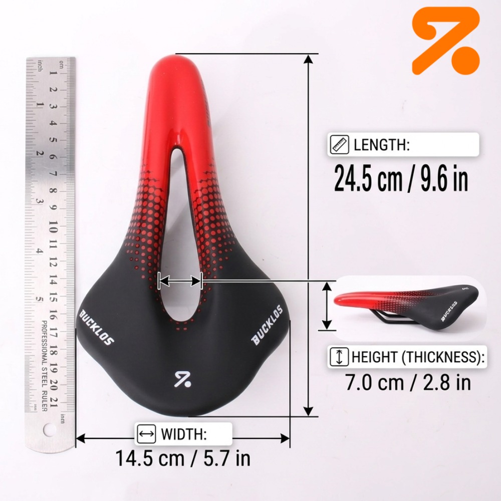 BUCKLOS Hollow Yol Bisikleti S - Mtb Saddle Lightweight incelemesi ve fiyatı
