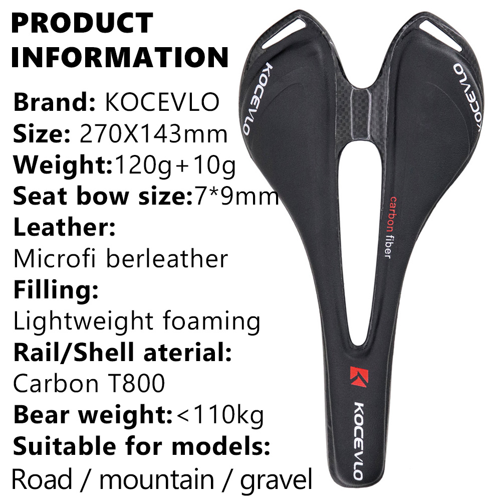 KOCEVLO karbon eyer T800 Carbo - Mtb Saddle Lightweight incelemesi ve fiyatı