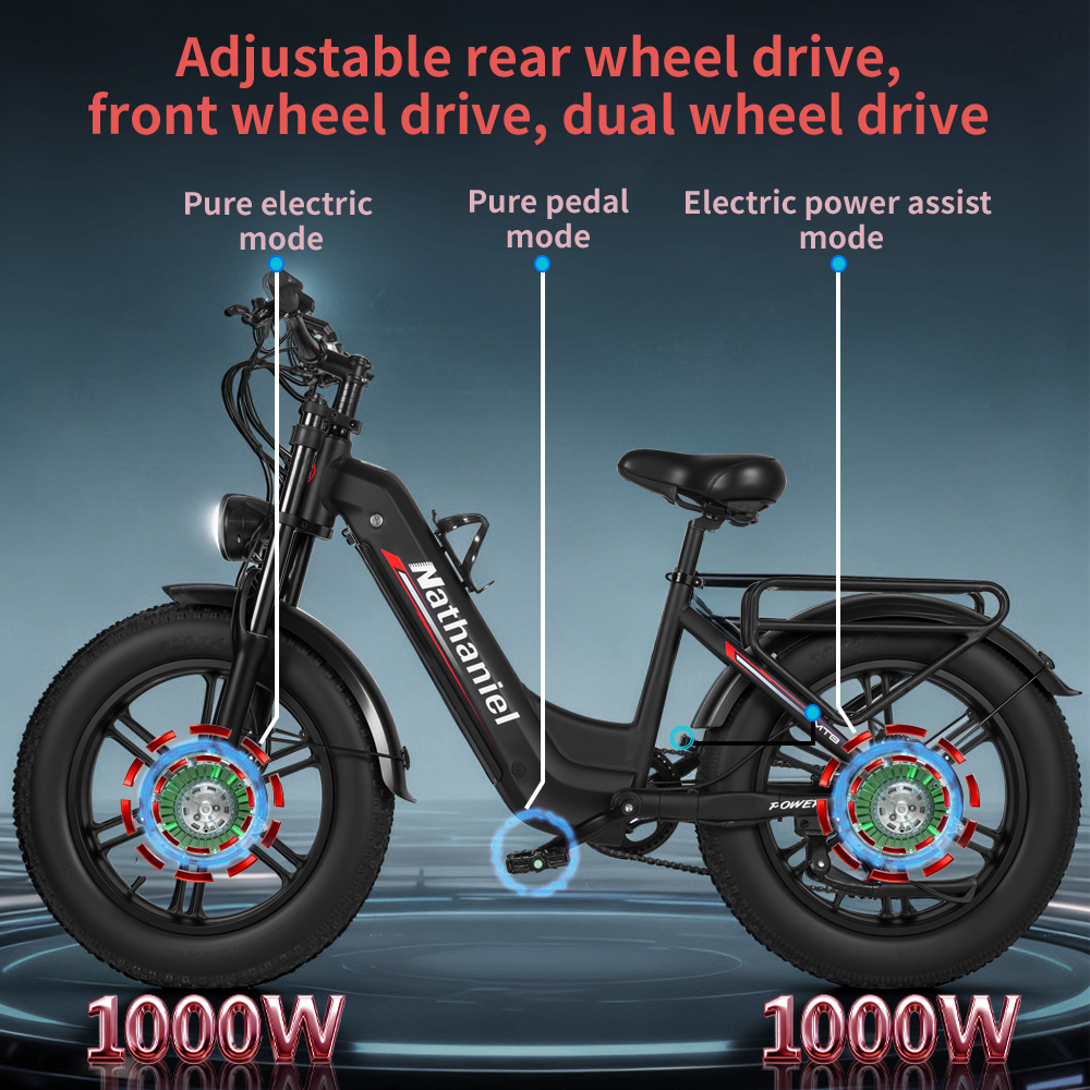 20 inç Elektrikli Bisiklet 2*1 - Mountain Biking Gear For Men incelemesi ve fiyatı