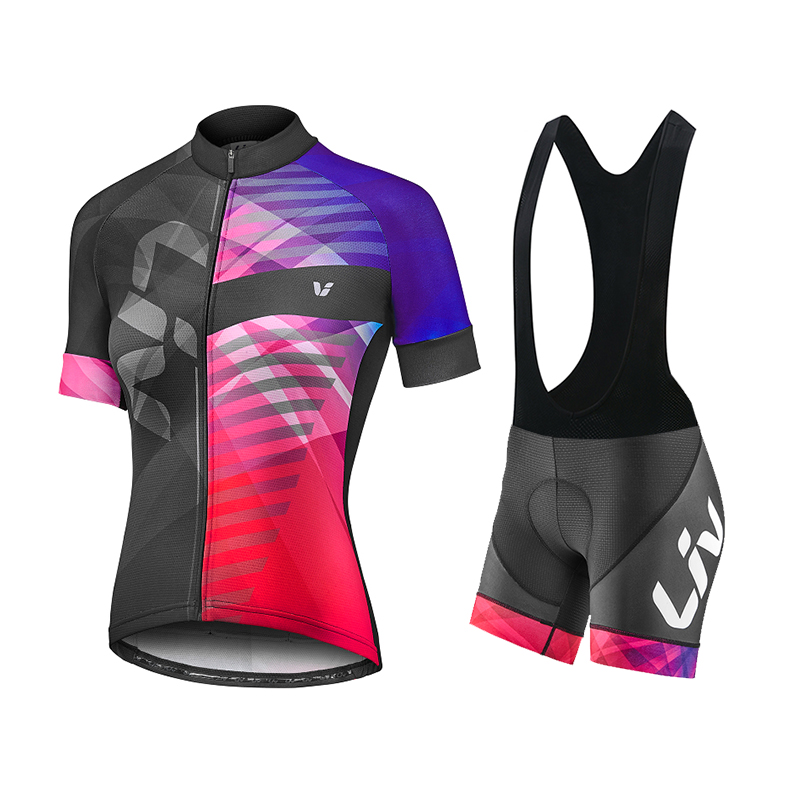 LIV yaz bisiklet Jersey Bib şo - Mountain Biking Wallpaper incelemesi ve fiyatı
